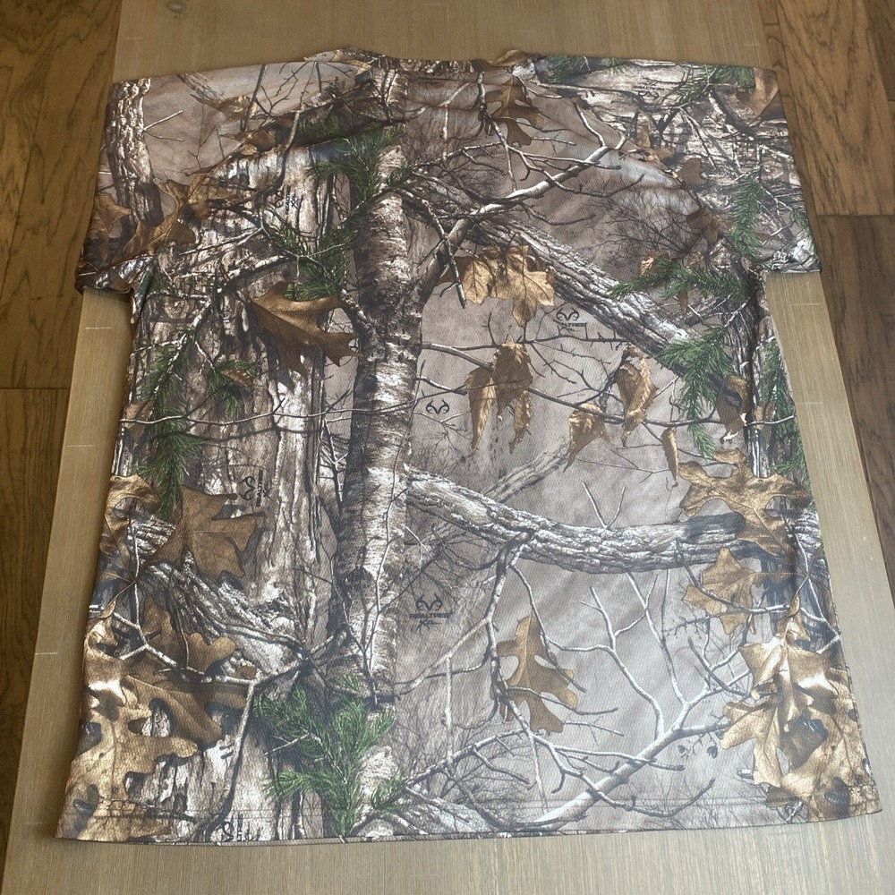 Game Winner Men's Performance  T Shirt Realtree Camo Camouflage 3XL Hunting‎ - Picture 11 of 11